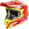 Premier Exige QX2 Cross Enduro Casque De Moto Blanc Rouge Jaune -Premier Soldes 2022 premier exige qx2 cross enduro casque de moto blanc rouge jaune 107194