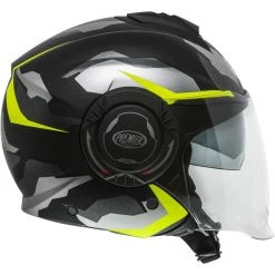 Premier Jet Casque De Moto COOL CAMO YELLOW FLUO BM Noir Matt Yellow -Premier Soldes 2022 premier jet casque de moto cool camo yellow fluo bm noir matt yellow 107191