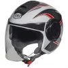 Premier Jet Casque De Moto COOL PX 8 Blanc Noir Rouge -Premier Soldes 2022 premier jet casque de moto cool px 8 blanc noir rouge 49771