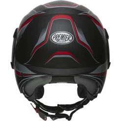 Premier Jet Casque De Moto COOL PX 9 BM Black Matt Red -Premier Soldes 2022 premier jet casque de moto cool px 9 bm black matt red 107187