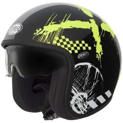Premier Vintage RXY Fibre Jet Casque De Moto